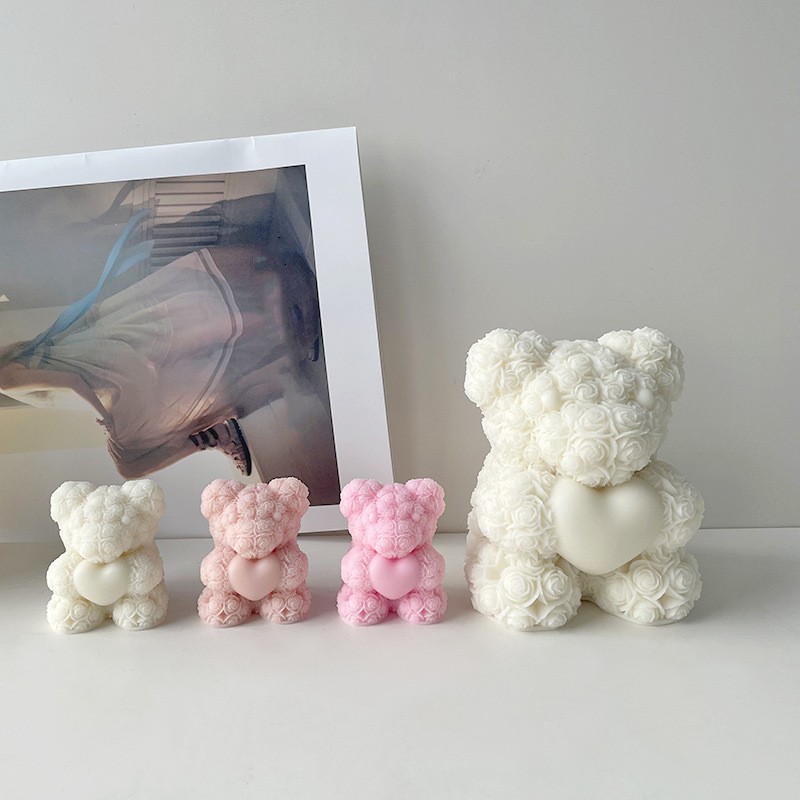 Soap Making At Home - Sevgililer Günü Aşk Gül Ayı 3D