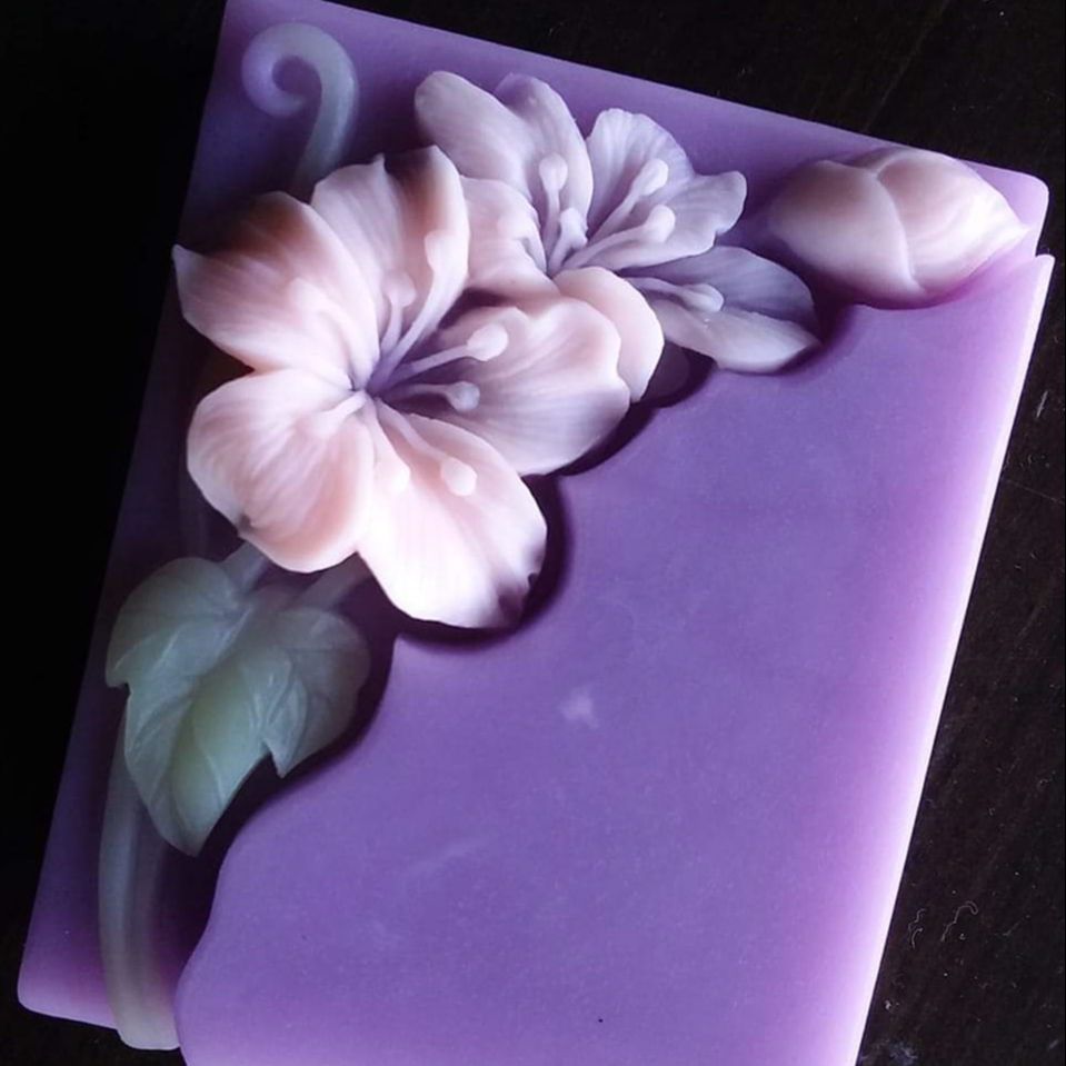 Pretty Çiçek Sabun Kalıp Dikdö - Soap Making Process incelemesi ve fiyatı