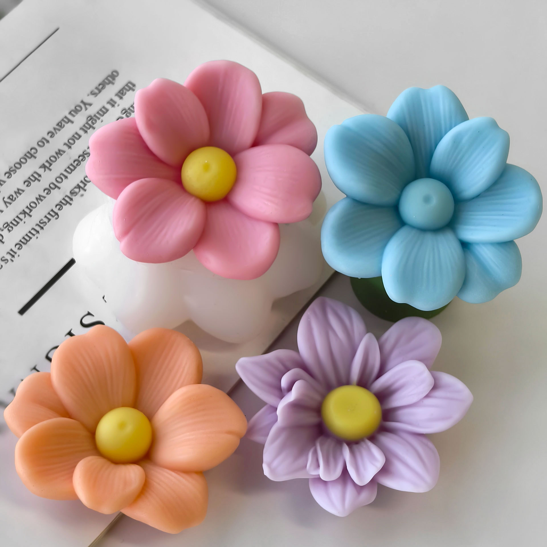 DIY Çiçekler Aroma Mum silikon - Soap Making At Home incelemesi ve fiyatı