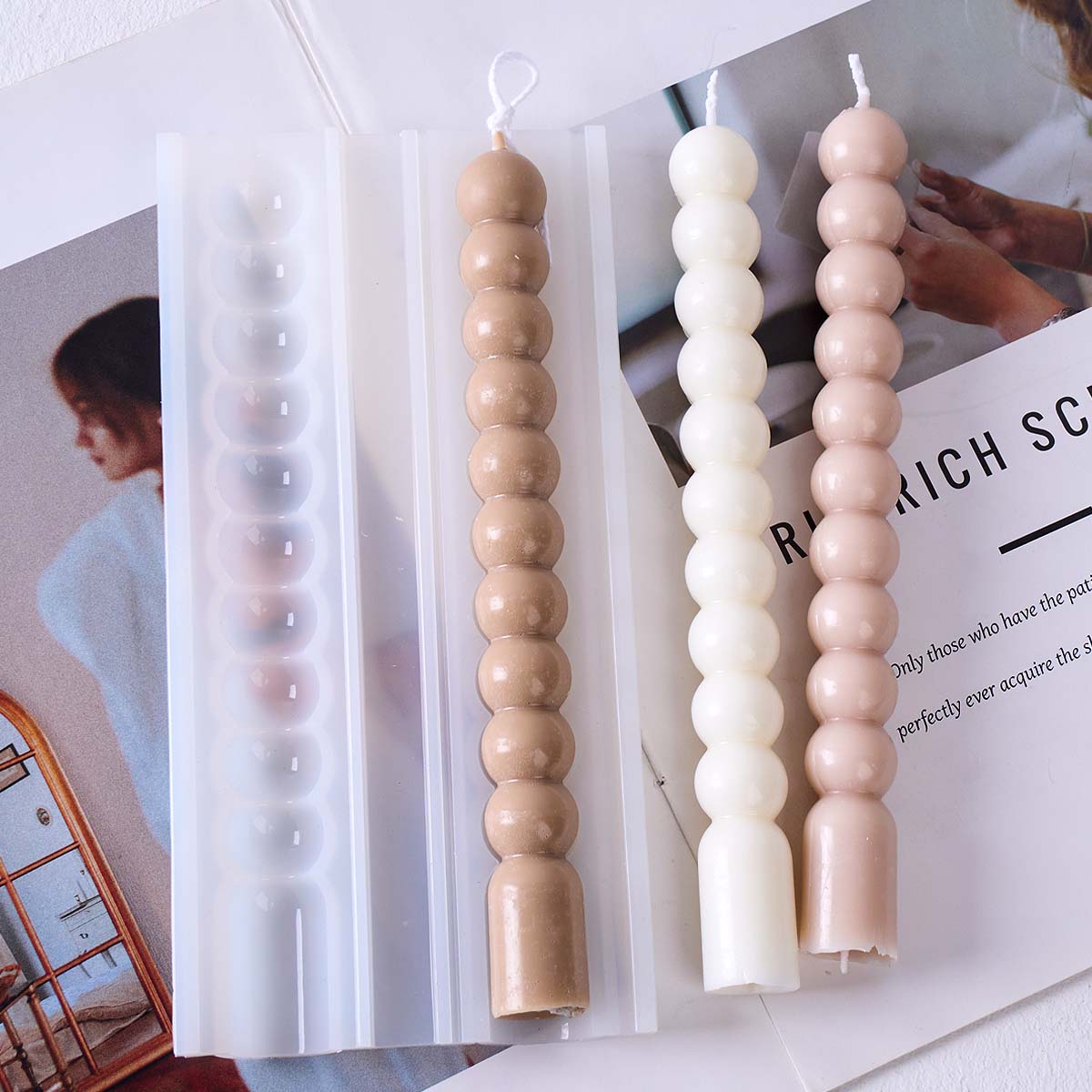 3D Uzun Çizgili Kabarcık Boncu - Soap Making Fragrance incelemesi ve fiyatı