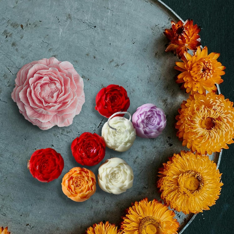 Beş Parçalı SetDIYÇiçek Desenl - Soap Making Fragrance incelemesi ve fiyatı