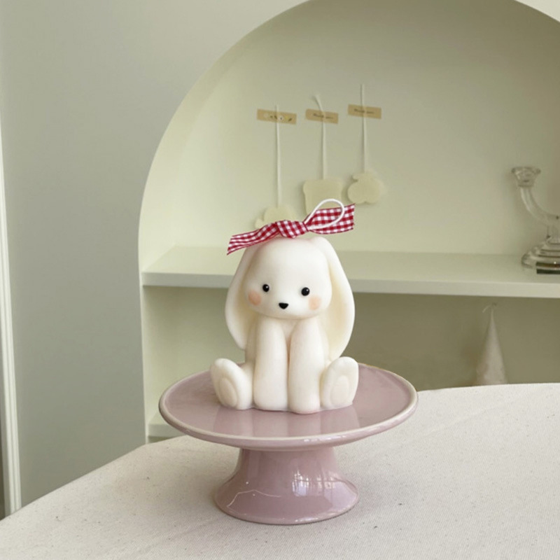 Oturan tavşan silikon mum kalı - Soap Making At Home incelemesi ve fiyatı
