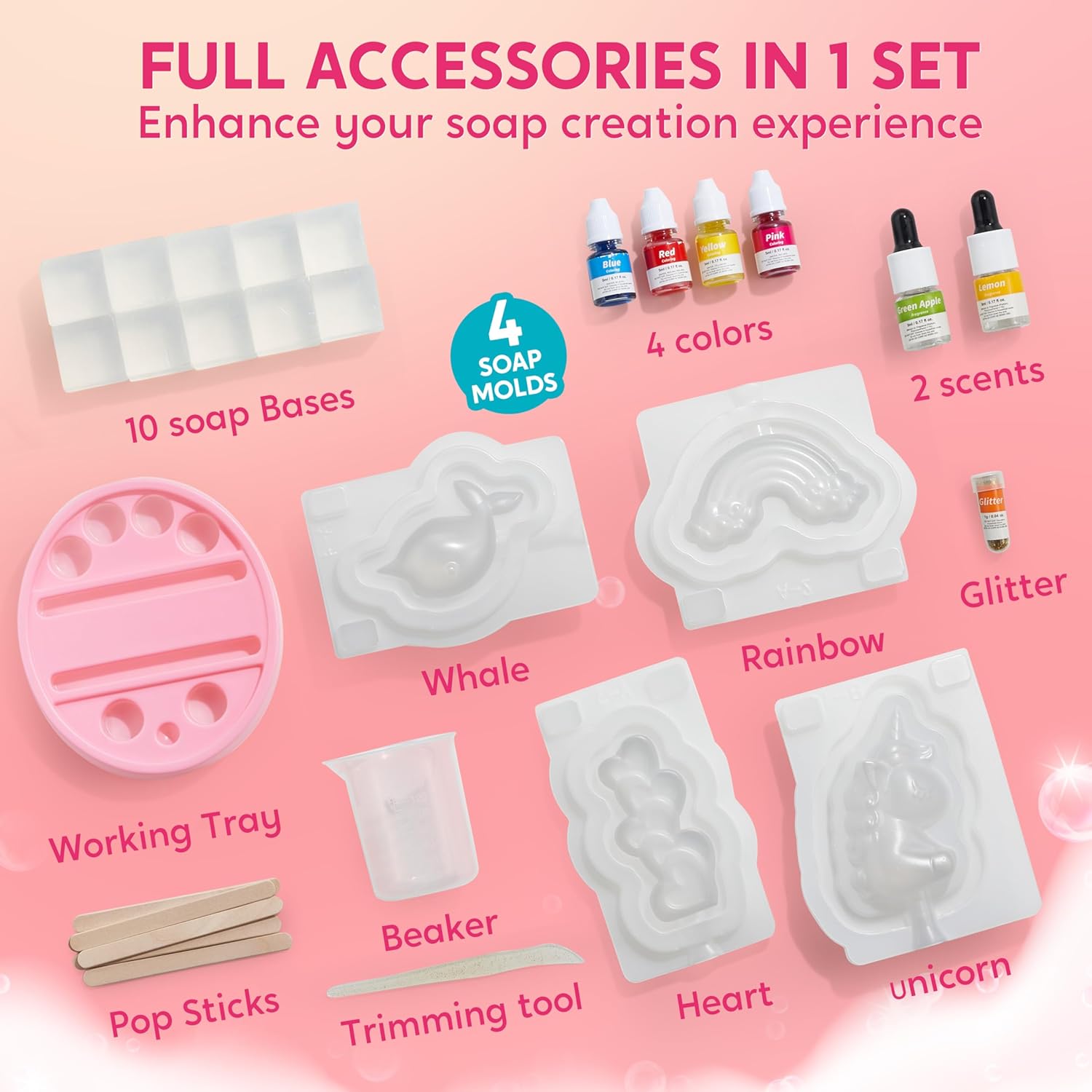 JOYFY Unicorn Sabun Yapma Seti - Soap Making Fragrance incelemesi ve fiyatı