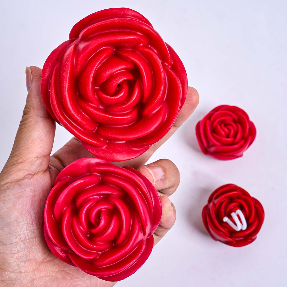 3D Çiçek Şekli Silikon Mum Kal - Soap Making Fragrance incelemesi ve fiyatı