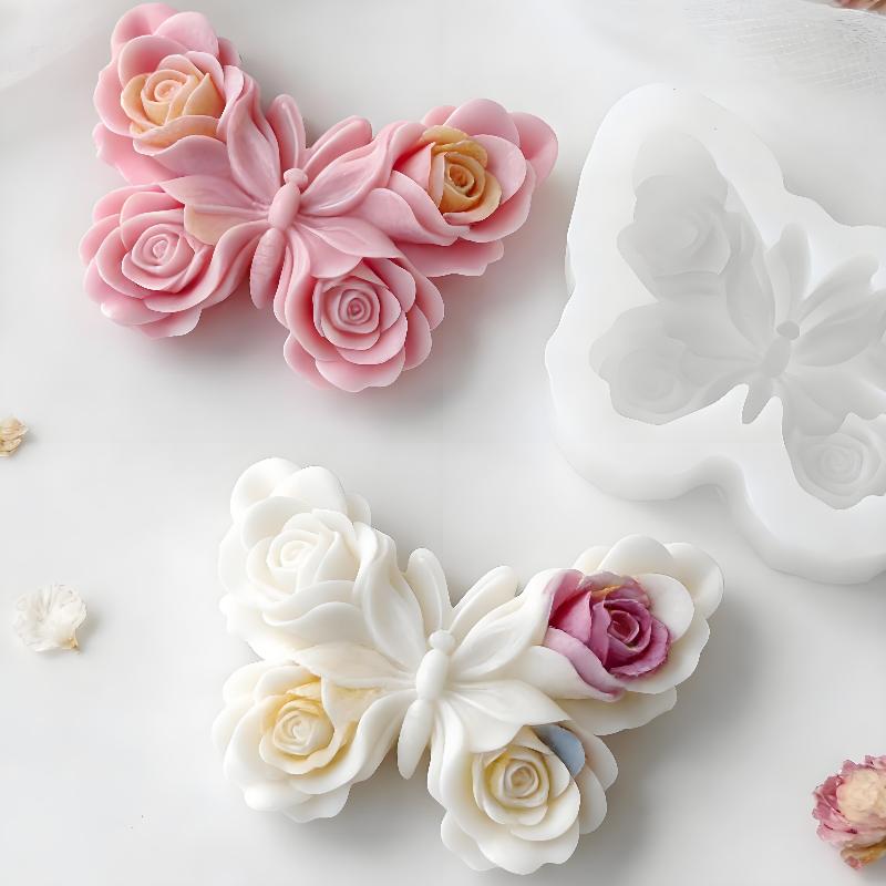 DIY Gül Kelebek Formu silikon  - Soap Making Fragrance incelemesi ve fiyatı