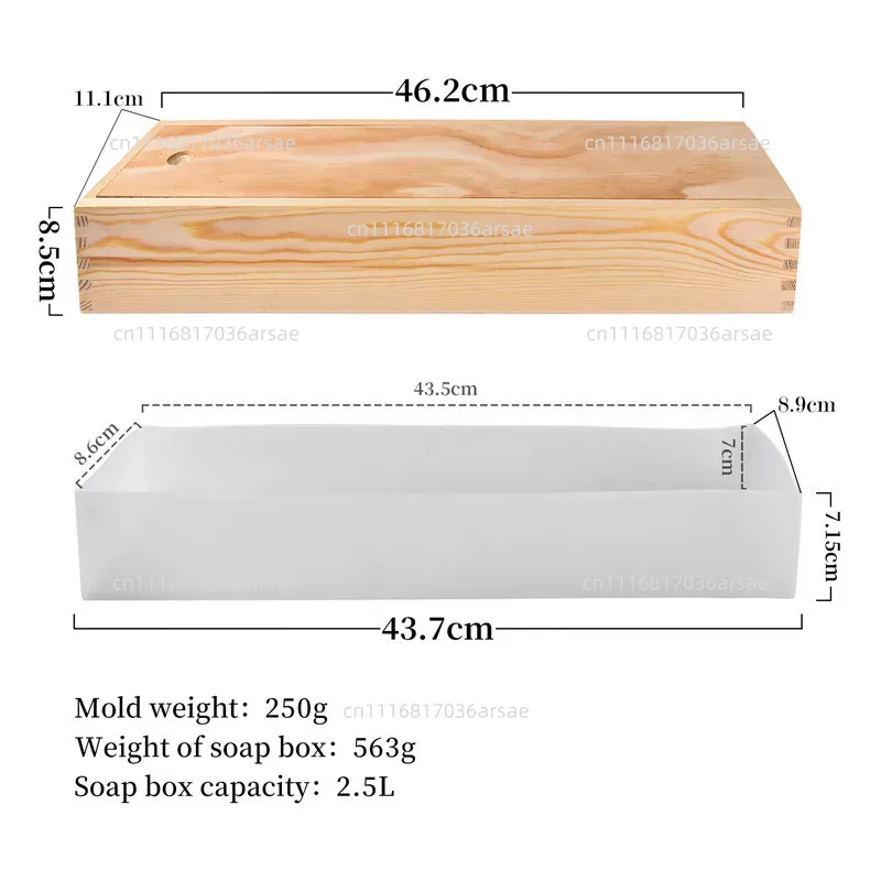Ahşap Kutu ve Kapaklı Silikon  - Soap Making Process incelemesi ve fiyatı